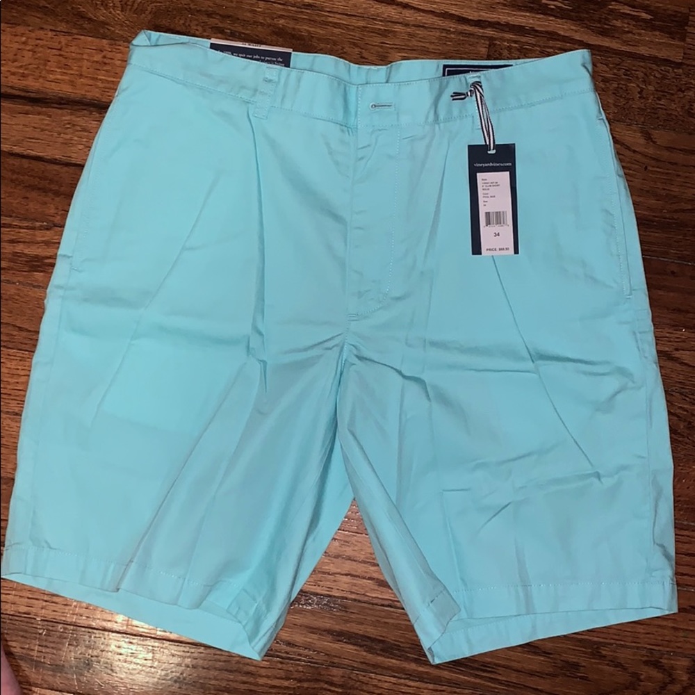 Poolside/Teal Vineyard Vines Club Shorts